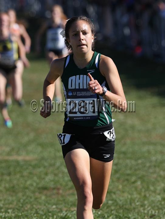 2012NCAA XC-075.JPG - 2012 NCAA D1 Cross Country Championships, November 17, 2012, held in Louisville, KY.